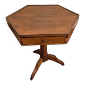 Vintage side table in antique quality wood