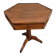 Table d'appoint guéridon vintage en bois de qualité ancien