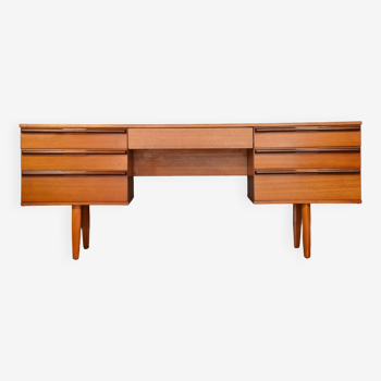 Vintage Avalon Mid Century Teak Desk / Dressing Table. Delivery. Modern / Danish Style.