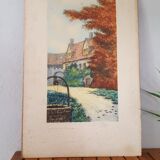 Two old lithographs