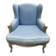 Louis XV style wingback armchair