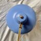 Lampe en métal bleu, 1960