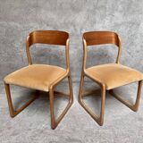 Pair of Baumann Traineau chairs