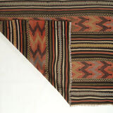 Anatolian handmade kilim rug 264 cm x 152 cm