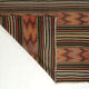 Anatolian handmade kilim rug 264 cm x 152 cm