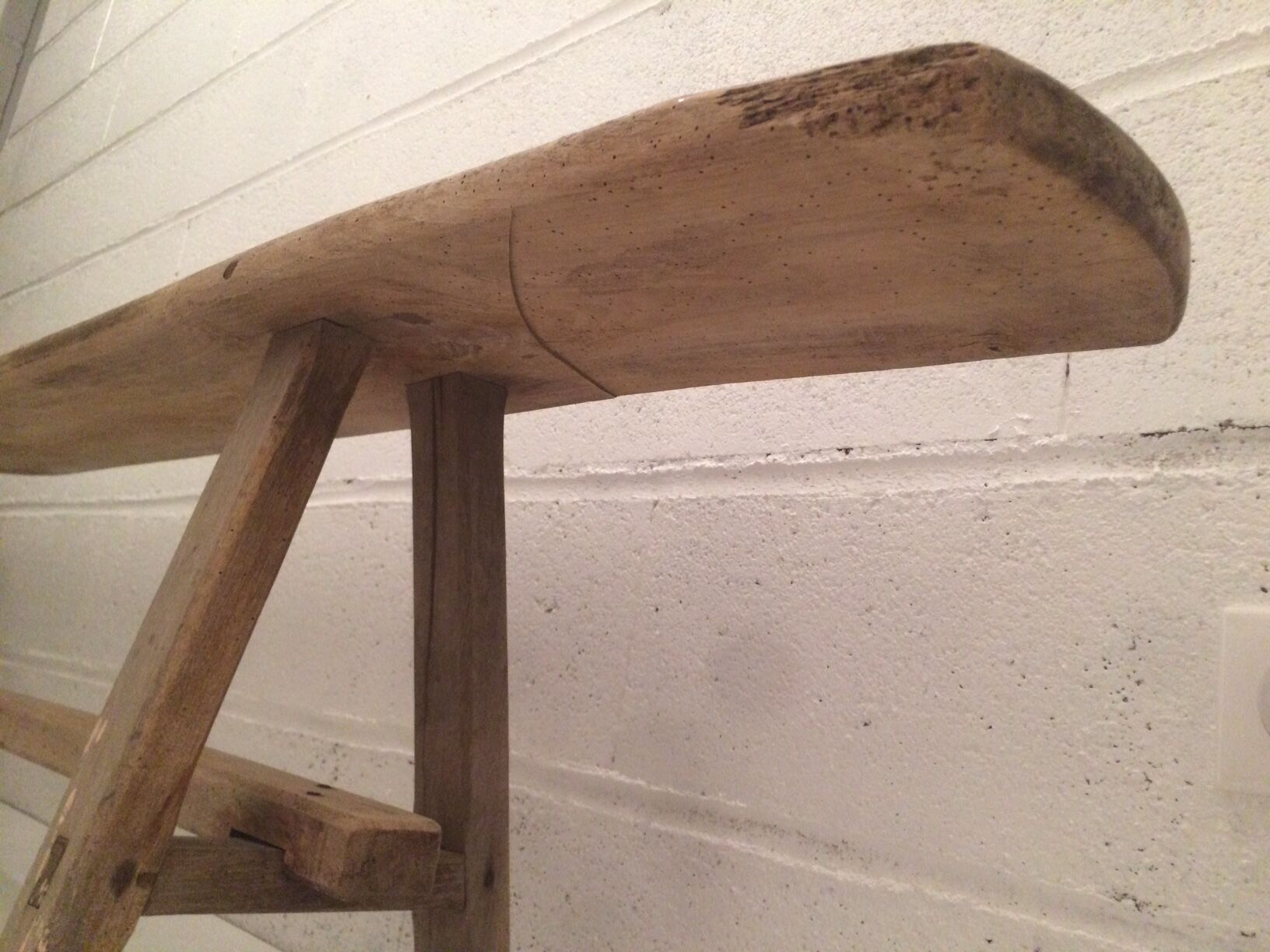 Farm bench authentic wooden