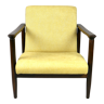 Light yellow GFM-142 armchair by Edmund Homa, 1970s