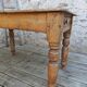 Small antique farmhouse table in solid pine.