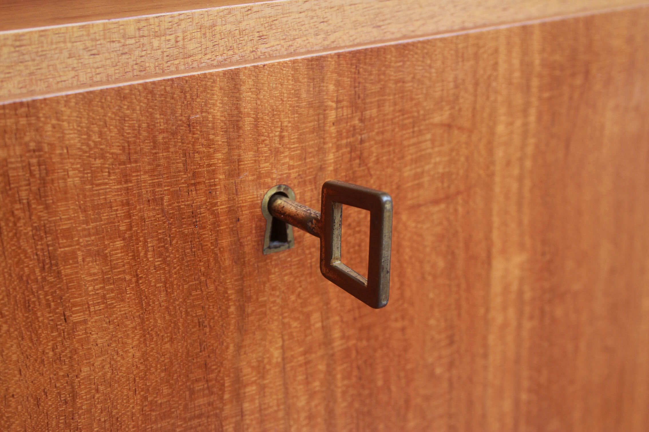 1960s secretary combination in walnut