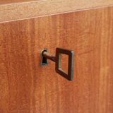 1960s secretary combination in walnut