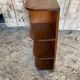 Shelf antique furniture art deco oak wood 1920s 1930s vintage