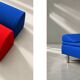 Vintage Mid-Century Danish Memphis Design Sofa Diva Daybed by G. Olsen