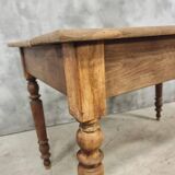 Antique table dining table kitchen table oak 74x120 cm