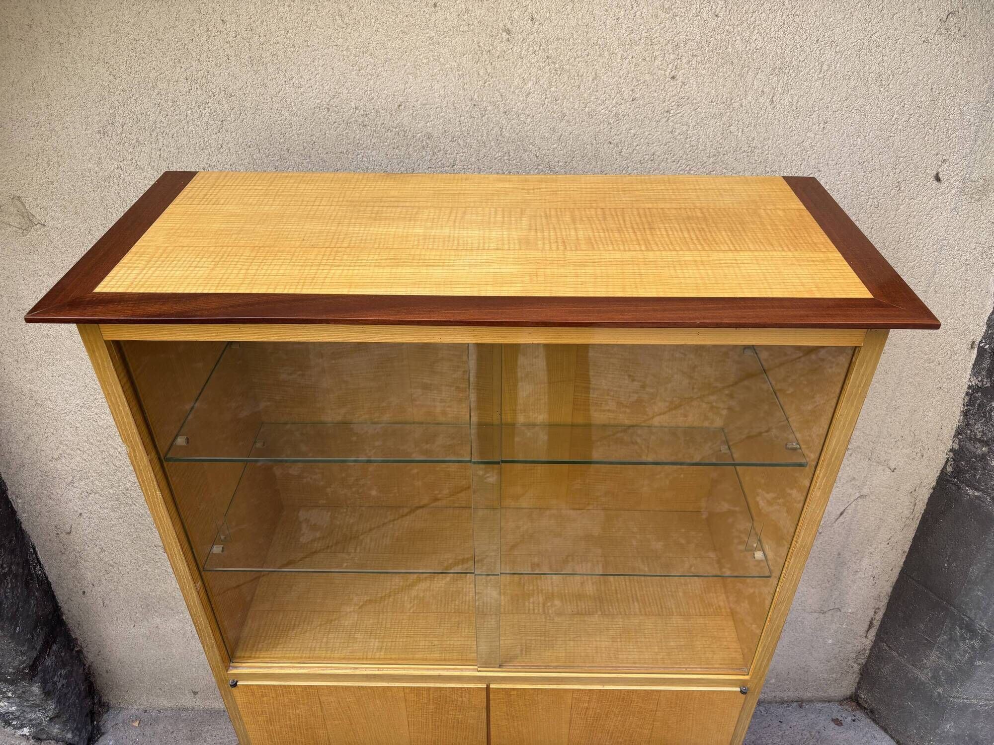 Meuble vitrine vintage 1960