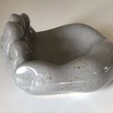 Ceramic hand vintage design 80 years