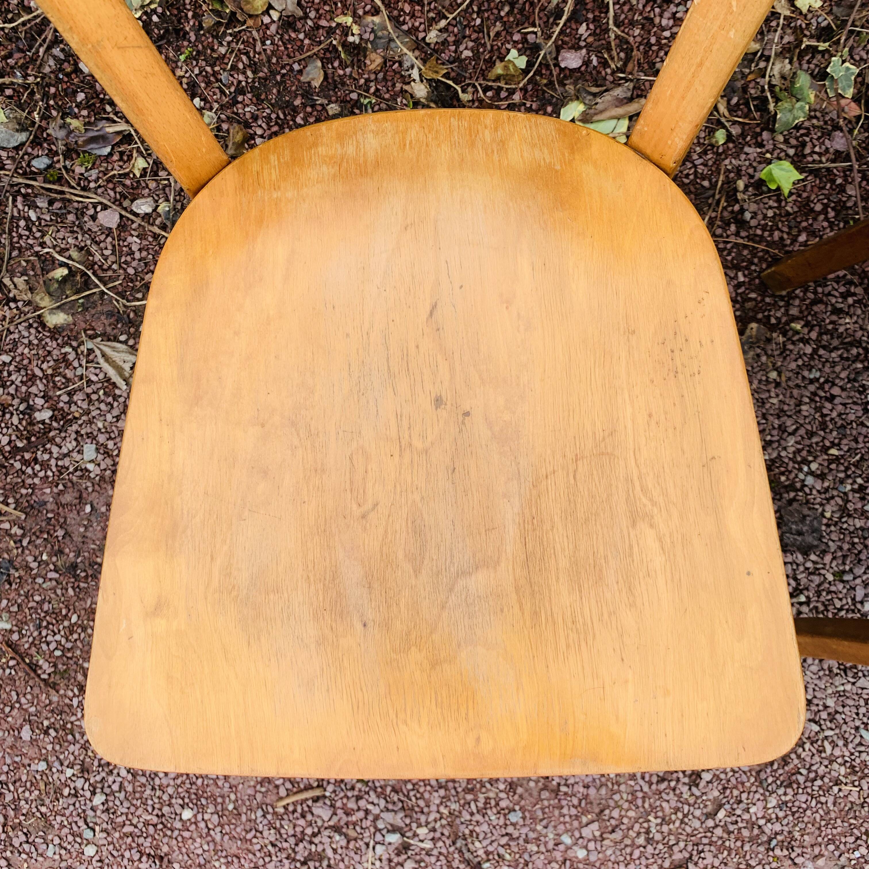 Set of 6 60s bistro chairs