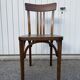 Curved wooden bistro chair Luterma 1950