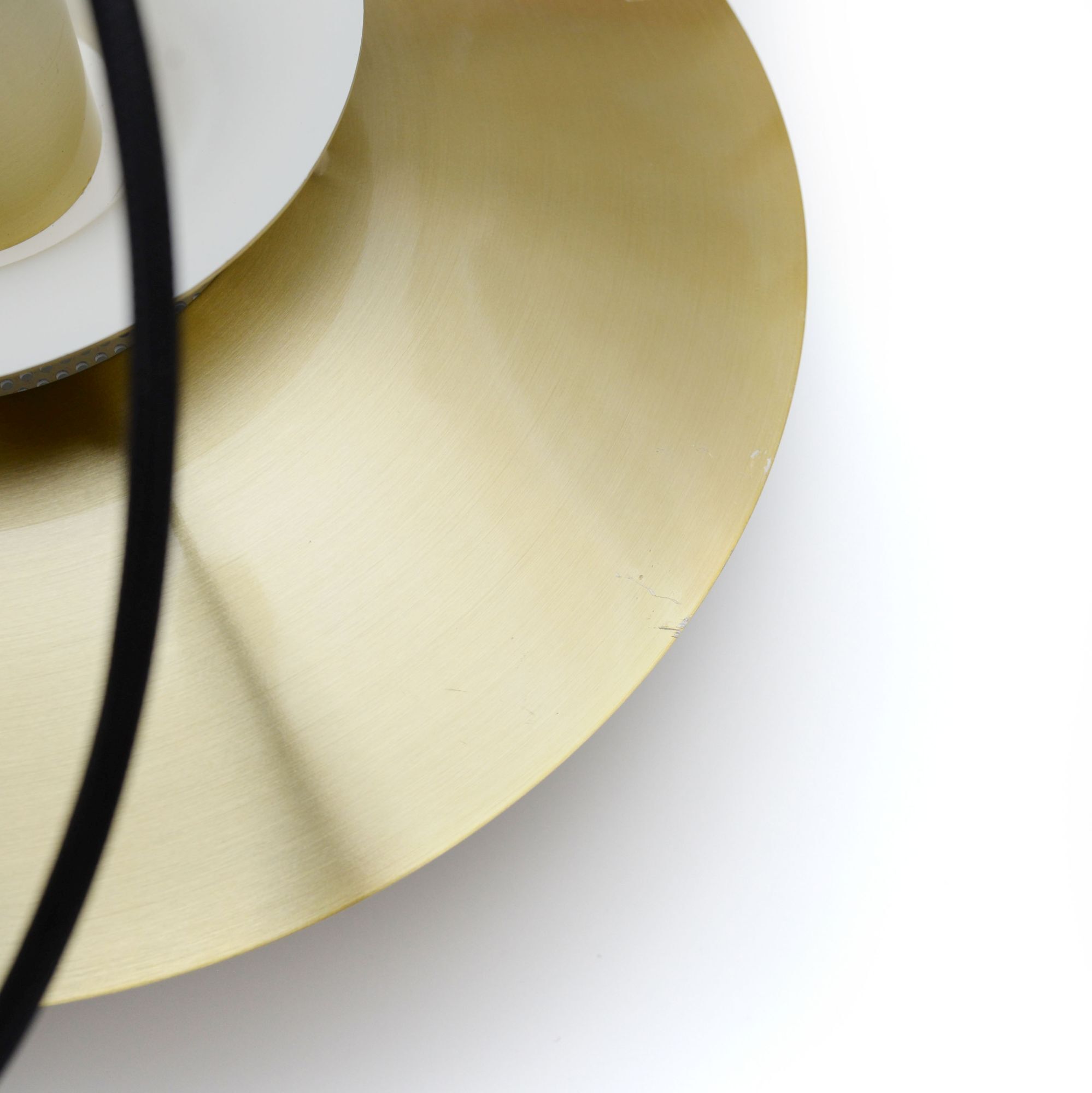Lampe dorée, Danemark, années 1970