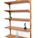 Système d’étagère en chêne danois par HG Furniture Danemark Années 1960