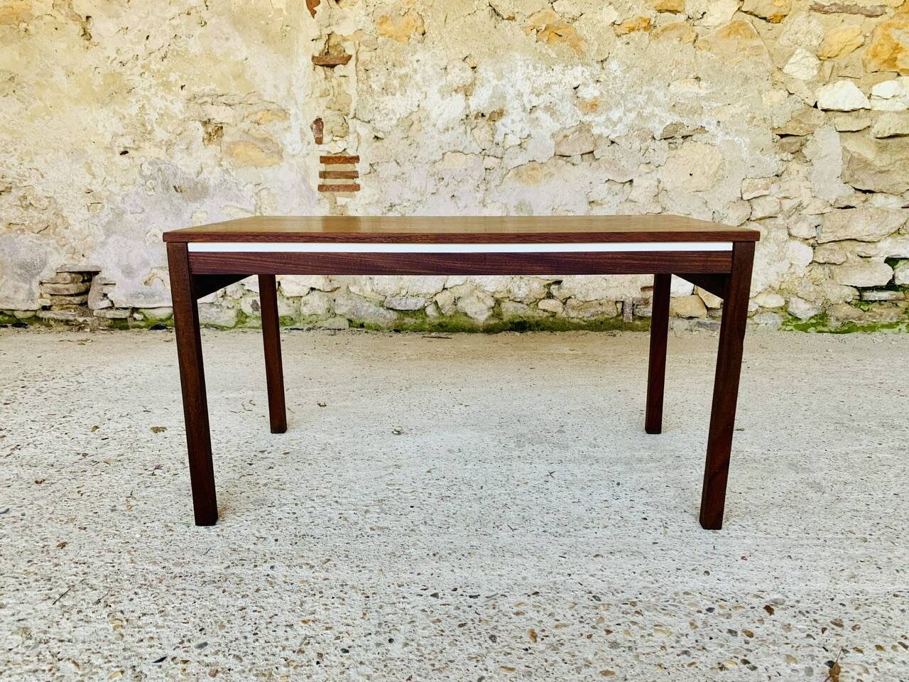 Scandinavian teak coffee table by FM, circa 1960-1970