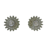 Set of 2 wall lamps by Glashütte Limburg Germany, 1960’s