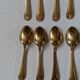 12 Vermeil Mocha Spoons