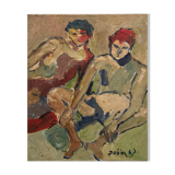 Modern painting Denise Dobin 1969