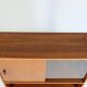 Buffet haut vintage Nussbaum Md-Century 1960