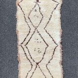 Berber carpet beni ouarain 75x165 cm