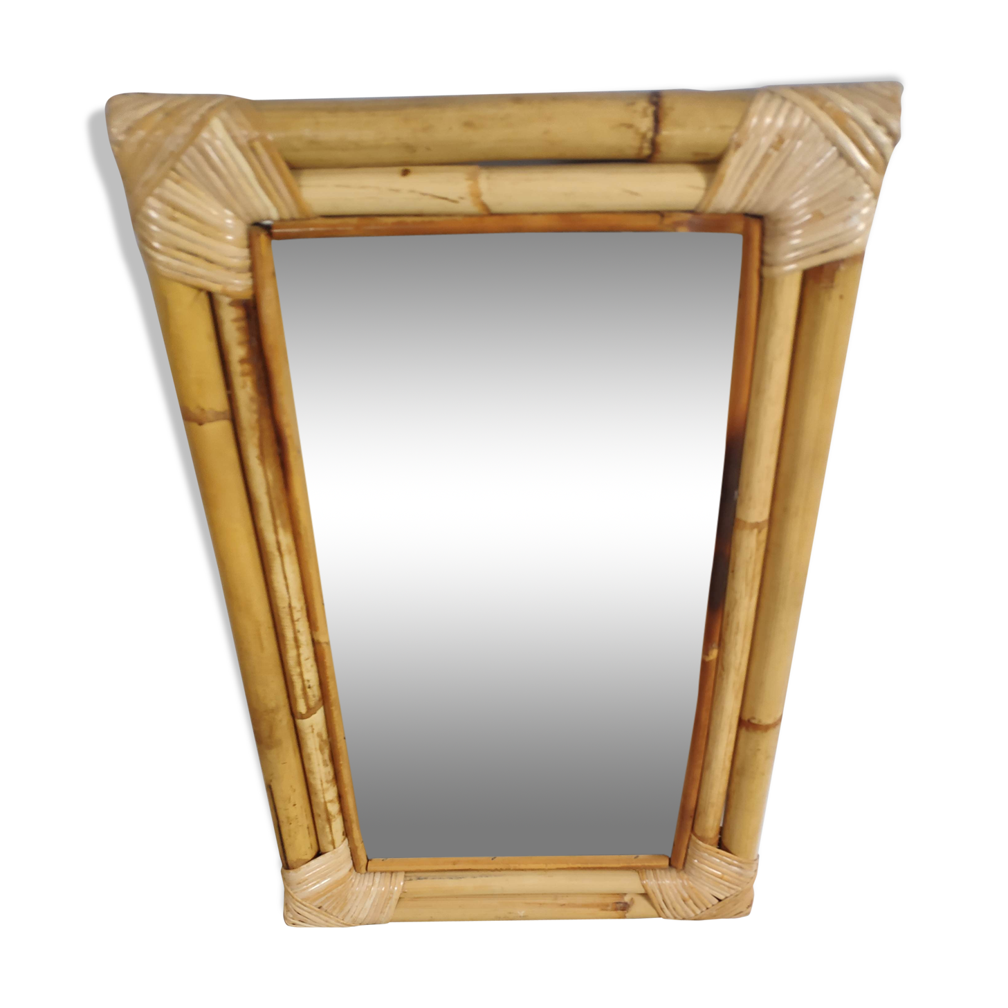 Miroir bambou 35x56cm