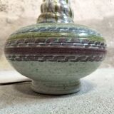 Glazed ceramic table lamp