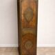 Carved wooden wardrobe and repoussé metal – Indian inspiration – 20th century
