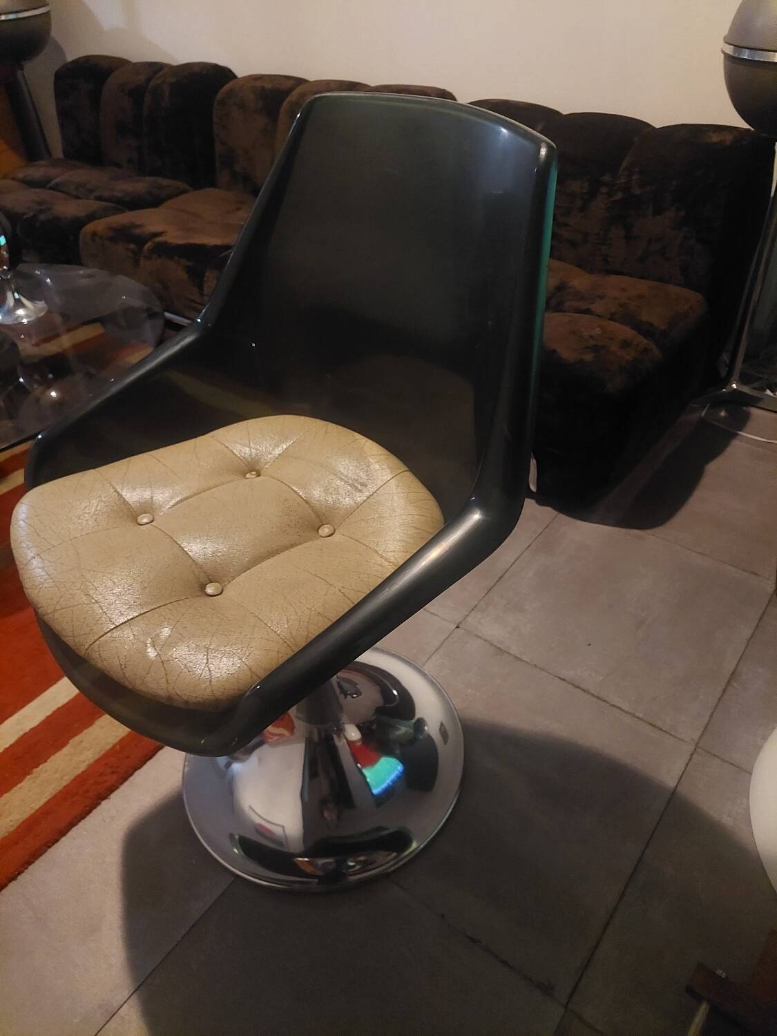 Roche Bobois swivel chair