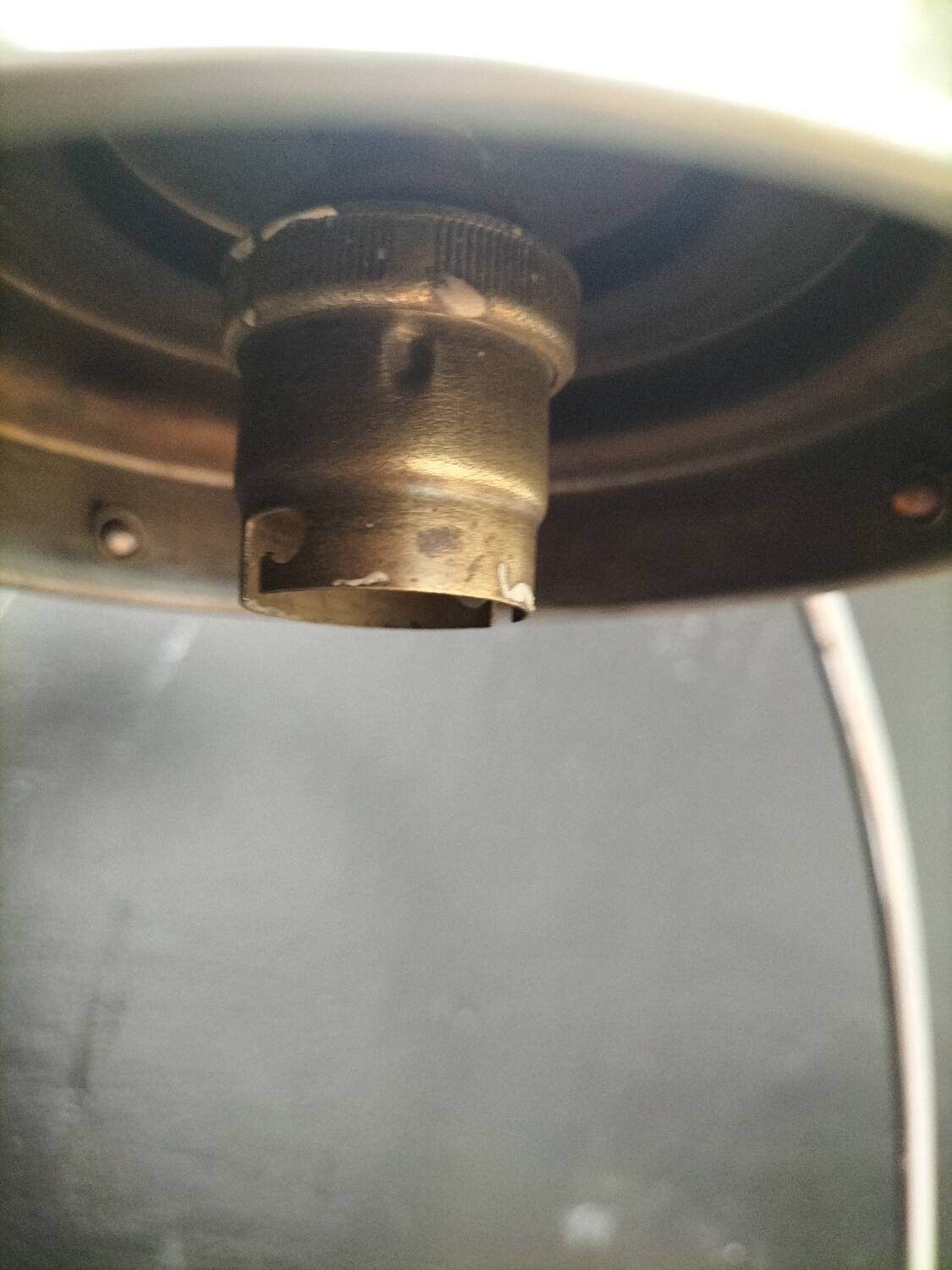 Opaline ball pendant