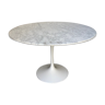 Table d'Eero Saarinen, Knoll en marbre carrare, 120cm