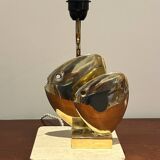 Brass fish lamp by somchai, hattakitkosol