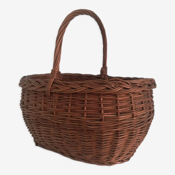 Vintage wicker basket