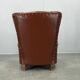 1950s Italian Mid Century Leatherette Lounge Chair