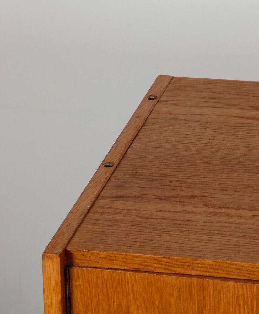 Vintage oak storage by Jiri Jiroutek, 1960