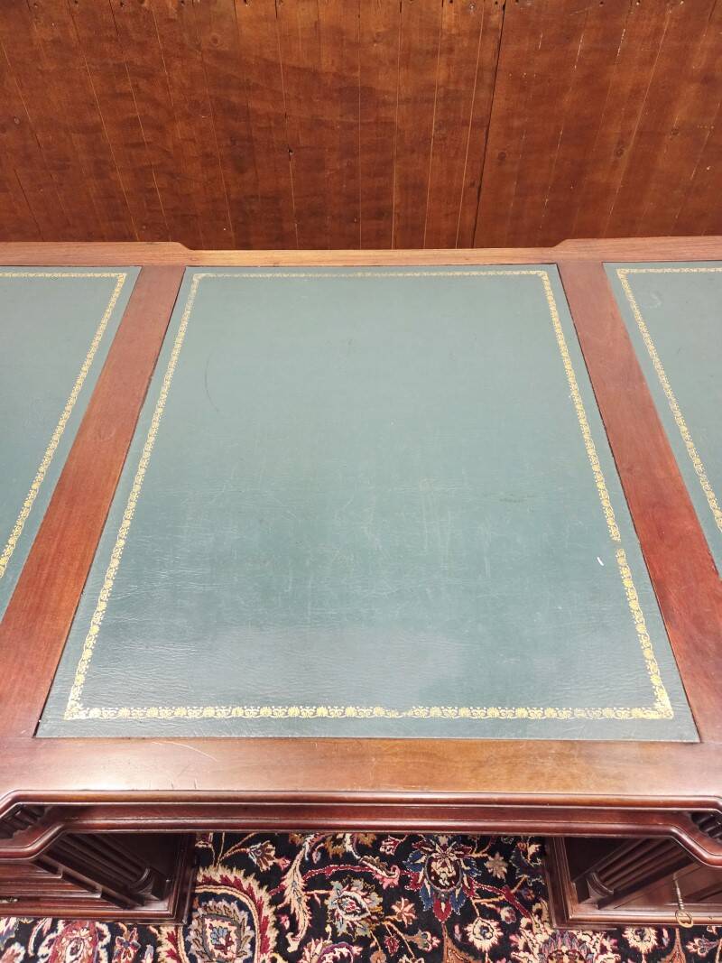 English Antique Desk Partnerdesk