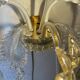Pair of Murano Sconces in the style of Barovier & Toso, 1980s