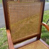 Cherry wood restoration armchair