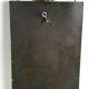 Louis XVI-style gilded bronze bevelled mirror 37cm x 23.5cm