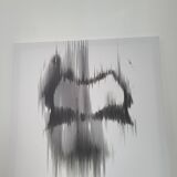 Painting on stretched canvas