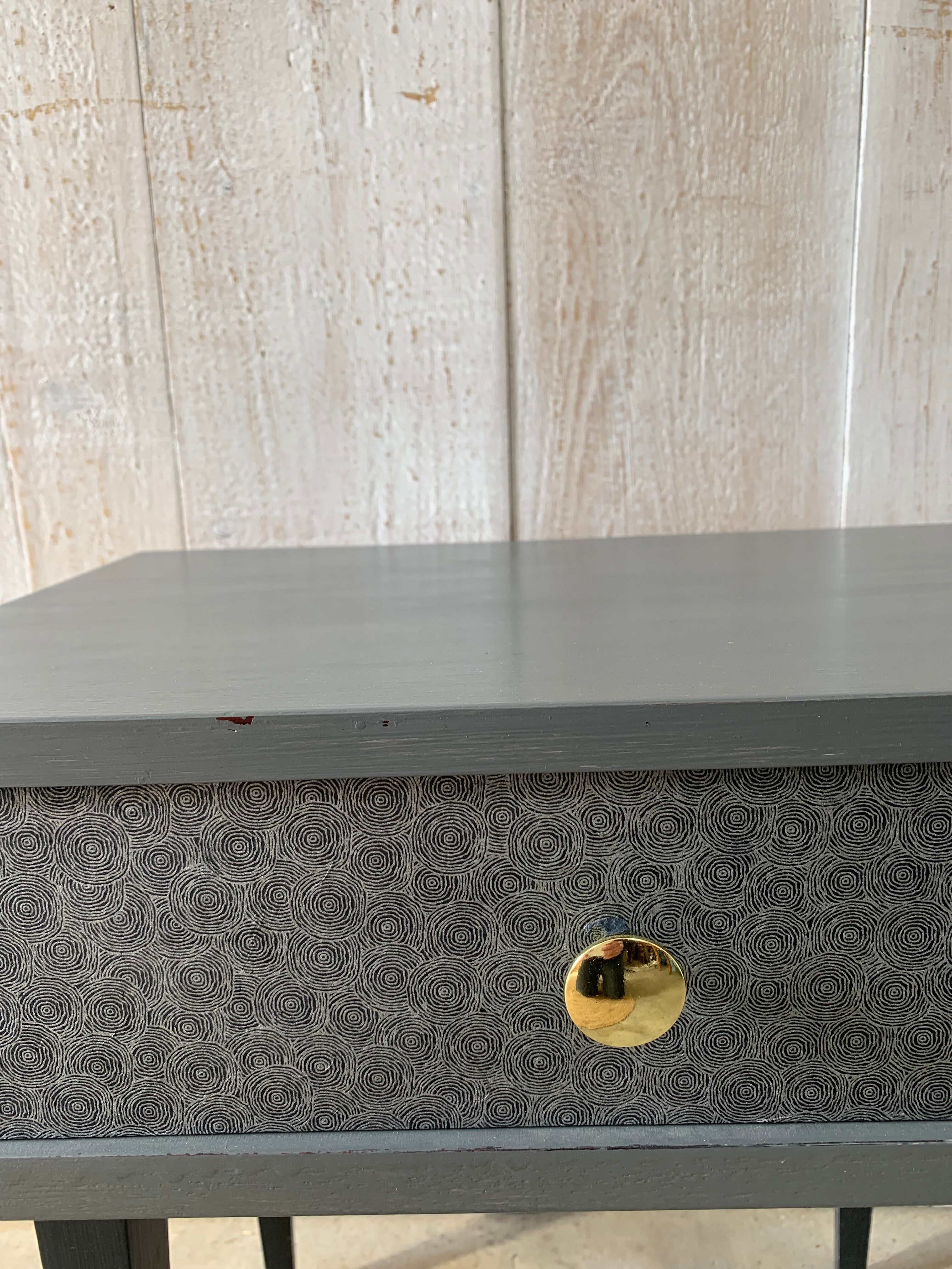 Vintage bedside table