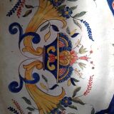 Plat ancien en faïence de Malicorne - Pouplard Beatrix