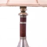 Table lamp with lampshade, Western Europe, 1950s.