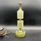 Old vintage pearly plastic lamp base