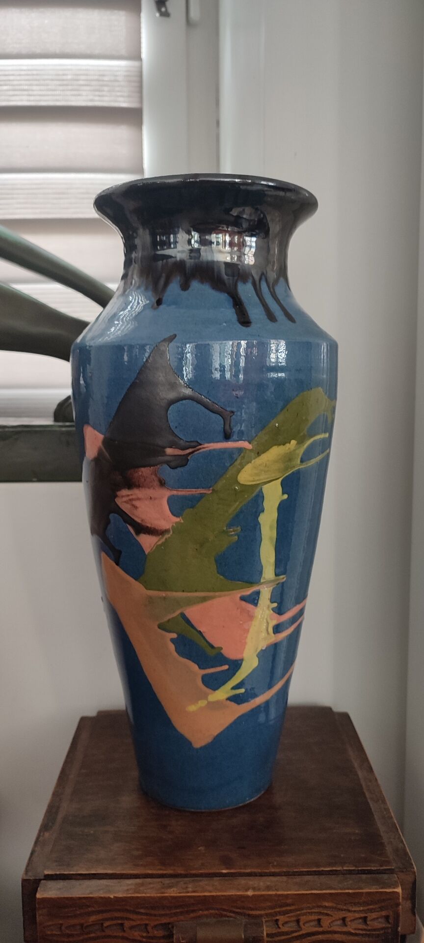 Large ceramic vase of 39 cm Atelier Thomas BUXÓ (1970)