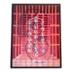 Abstract "Éclat" oil on canvas signed Baltran